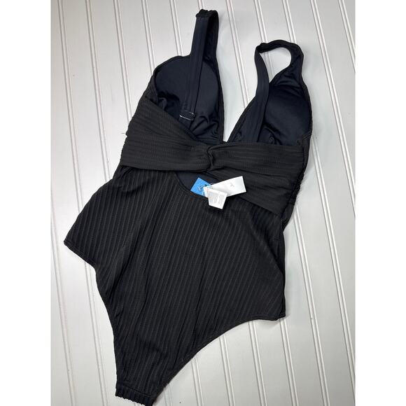 NWT Cupshe One Piece Swimsuit Glitter Ruched One-Piece Swimsuit BUNDLE Size M - Picture 7 of 7